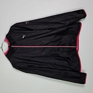 Puma large black and pink light jacket
